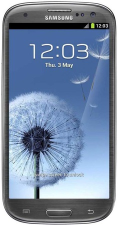 Смартфон Samsung Galaxy S3 GT-I9300 16Gb Titanium grey - Алапаевск